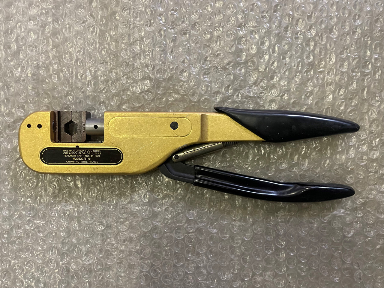 Balmar Crimp Tool P/N M22520/5-01 AND -5-61