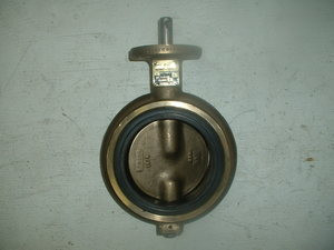 DEMCO Butterfly Valve P/N MILV22133 Size 4" MATERIAL COPPER ALLOY
