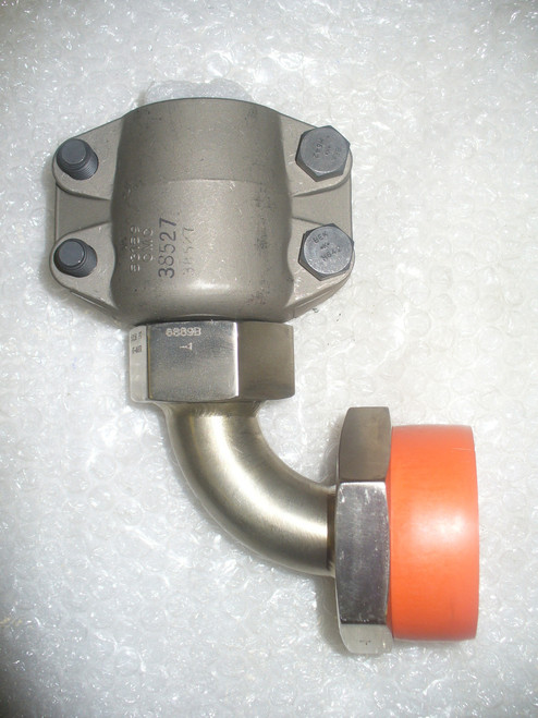 Custom Hydraulic ELBOW,HOSE TO BOSS P/N CMC 4-5903-1-1/4-20 