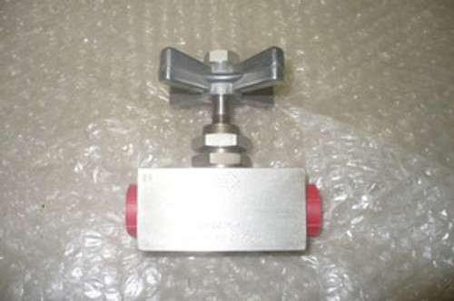 PARKER-HANNFIN-TELEDYNE Globe Valve P/N 156-8SS2 Size: 1/2"