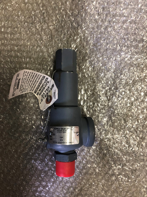KUNKLE SAFETY RELIEF VALVE Size  3/4" X 1"   13A056A 50 PSI