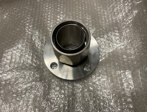 Custom Hydraulic Adapter Straight Flange to Hose P/N CMC-242-5151-2-40  