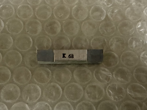 KENNAMETAL INSERT,CUTTING TOOL P/N GC-6187 K68