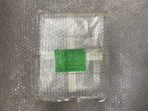 CARLETON TECHNOLOGIES VALVE,CHECK P/N 2432-1001-1