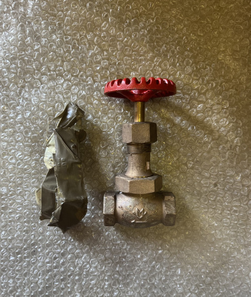MILWAUKEE VALVE GLOBE P/N TYPE 1/CLASS 300/SIZE 3/4 IN.