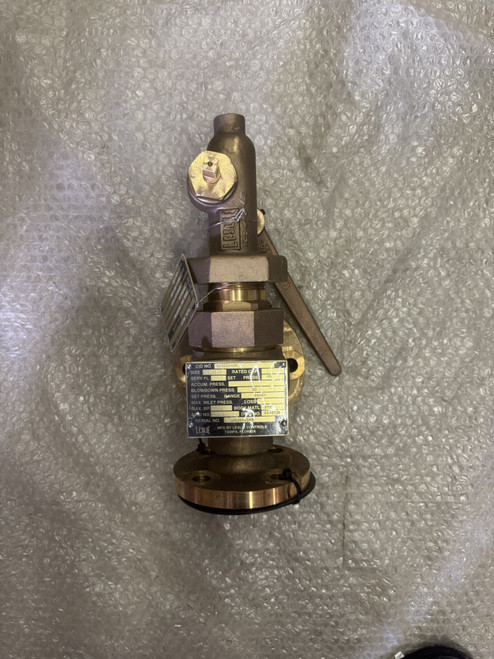 LESLIE VALVE, SAFETY RELIEF P/N YB2385FG684