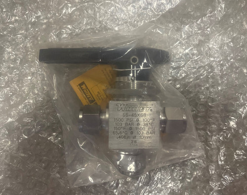 SWAGELOK 3-way Ball Valve P/N SS-45XS8