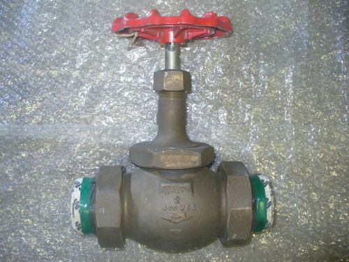 MILWAUKEE GLOBE VALVE P/N 9657667 Size: 2'' IN