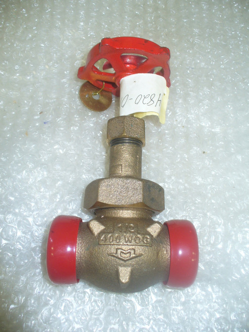 MILWAUKEE VALVE, GLOBE P/N 1605-013-D-0001 Size: 1/2" IN 