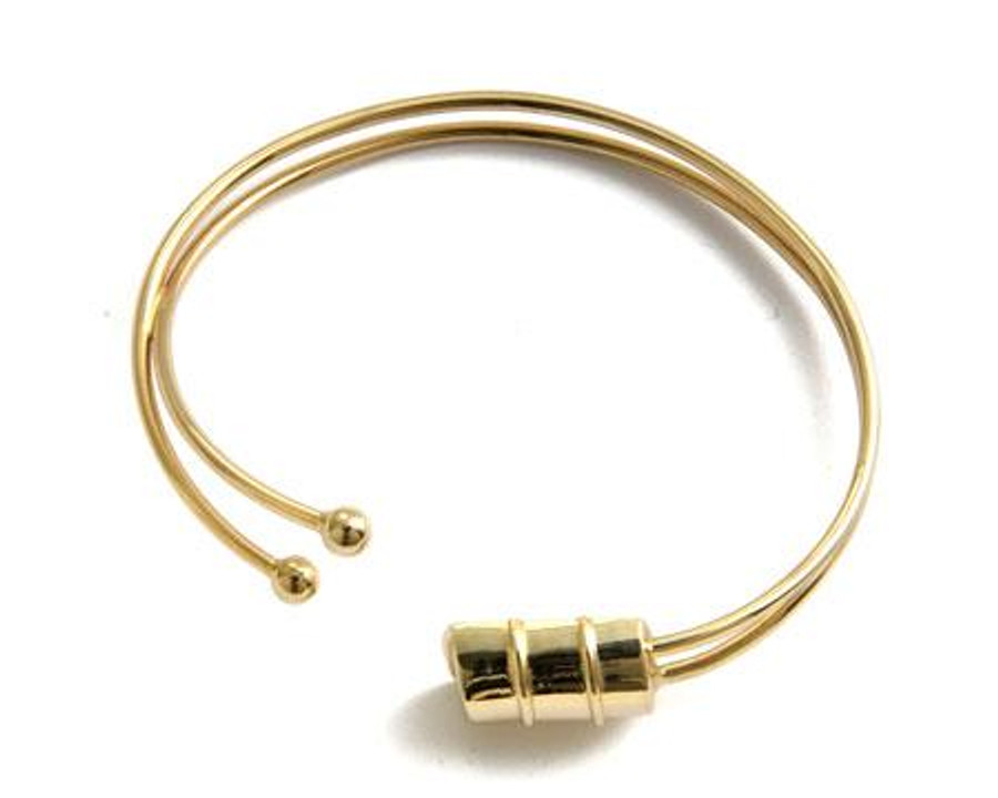 Genesis Bass Drum Gold Bracelet -Small Drum