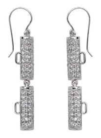 Showtime Pave Earrings