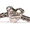 Trollbeads Hugging Heart Silver Bead