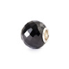 Trollbeads Round Black Onyx Facet, Side