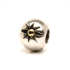 Trollbeads Silver and Gold Charm Three Stars