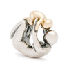 Trollbeads Maternity, Silver and Gold Charm