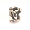 Letter Bead N, Silver