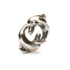 Trollbeads Silver Charm, Playing Dolphins, New Troll Beads Spring Beads 2013, TrollbeadsAkron.com