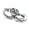 Trollbeads X Link Nesting, Silver double link