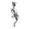 Trollbeads Pendant Dancing Fairy, Angle View