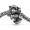 Trollbeads Peace, Silver Charm On Chain