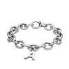 X Jewellery Letter A Charm On Bracelet