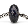 Trollbeads Faceted Blue Goldstone, On Chain