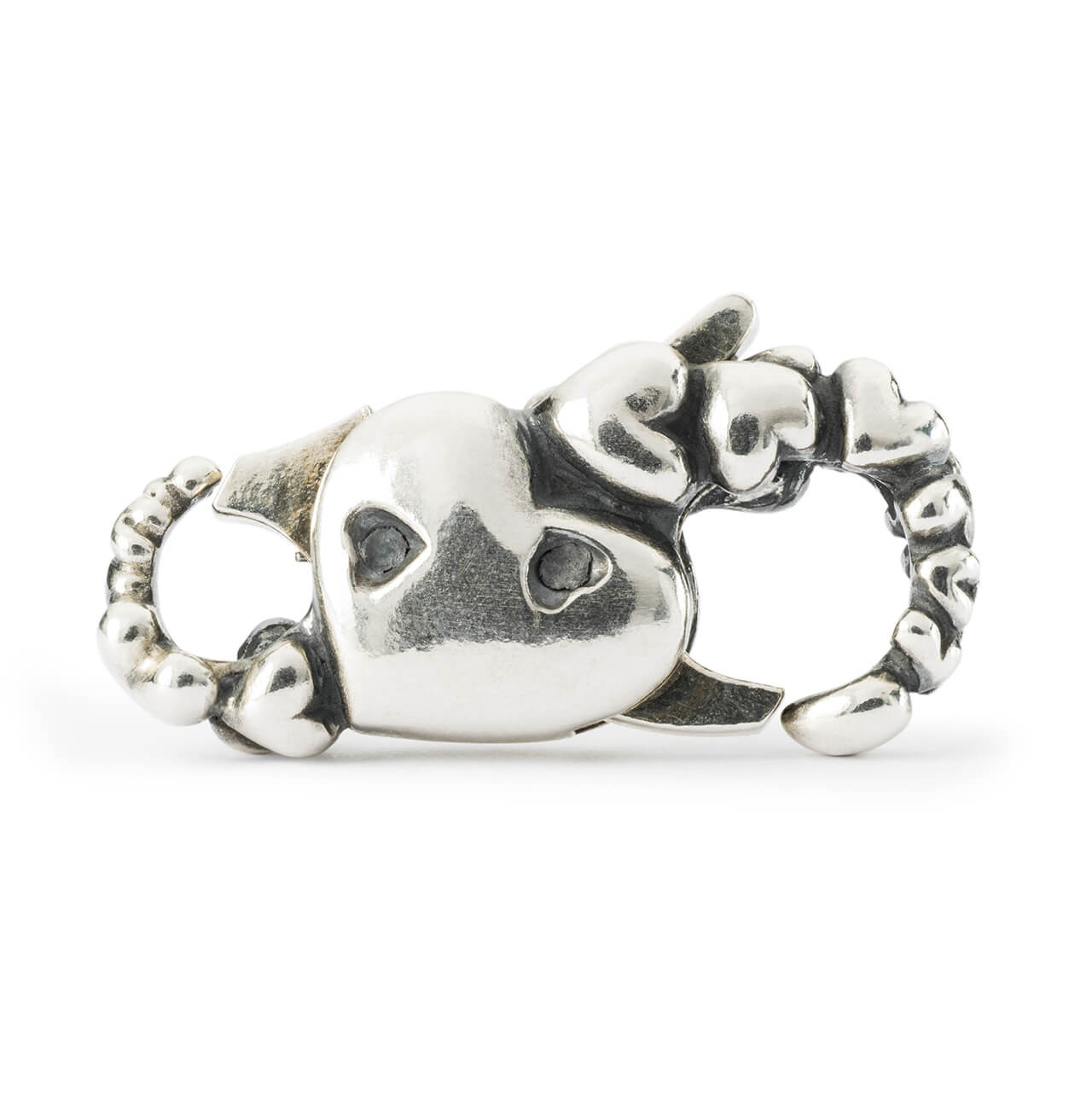 Trollbeads Resilience Knot Bead – Sterling Silver, No Gem, Handmade