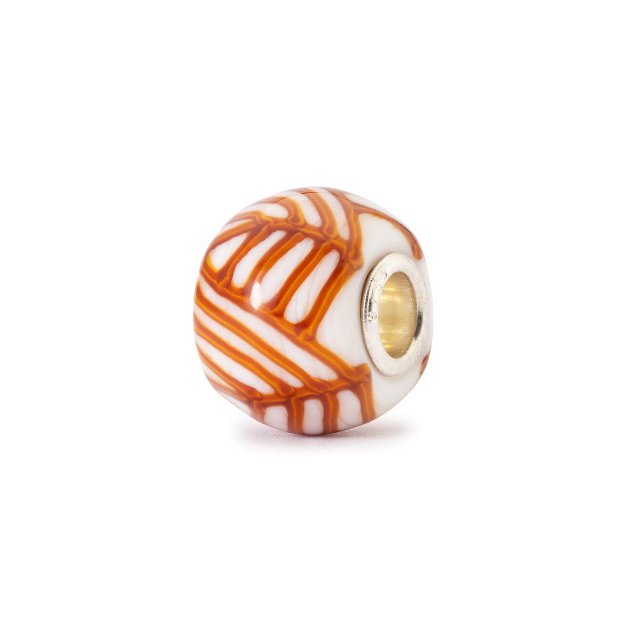 ご予約品　trollbeads 3点　レッド　ホワイト系 Trollbeads Graphic Calm | Barrel Glass Trollbead | TrollbeadsAkron.com
