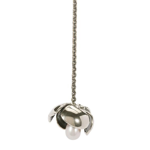 Authentic Trollbeads | Silver Charms | Shadow Flower | Free Shipping