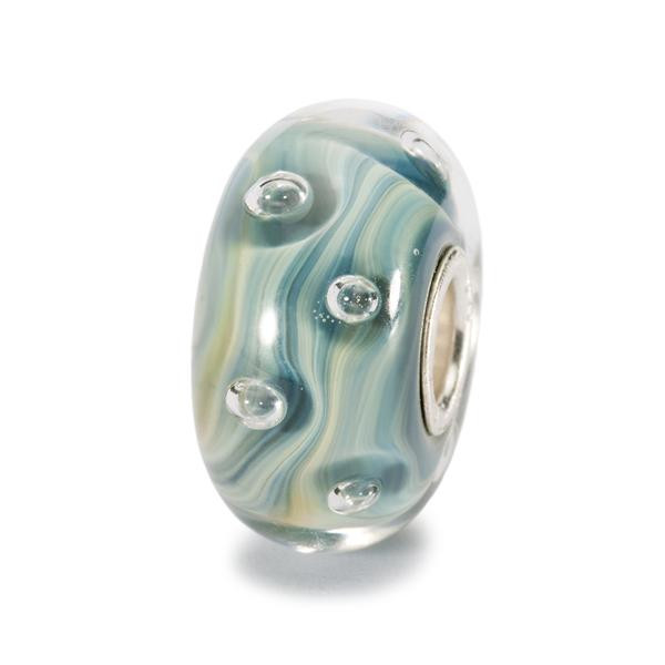 Authentic Trollbeads | Glass Beads | Azure Bubbles | Free Shipping
