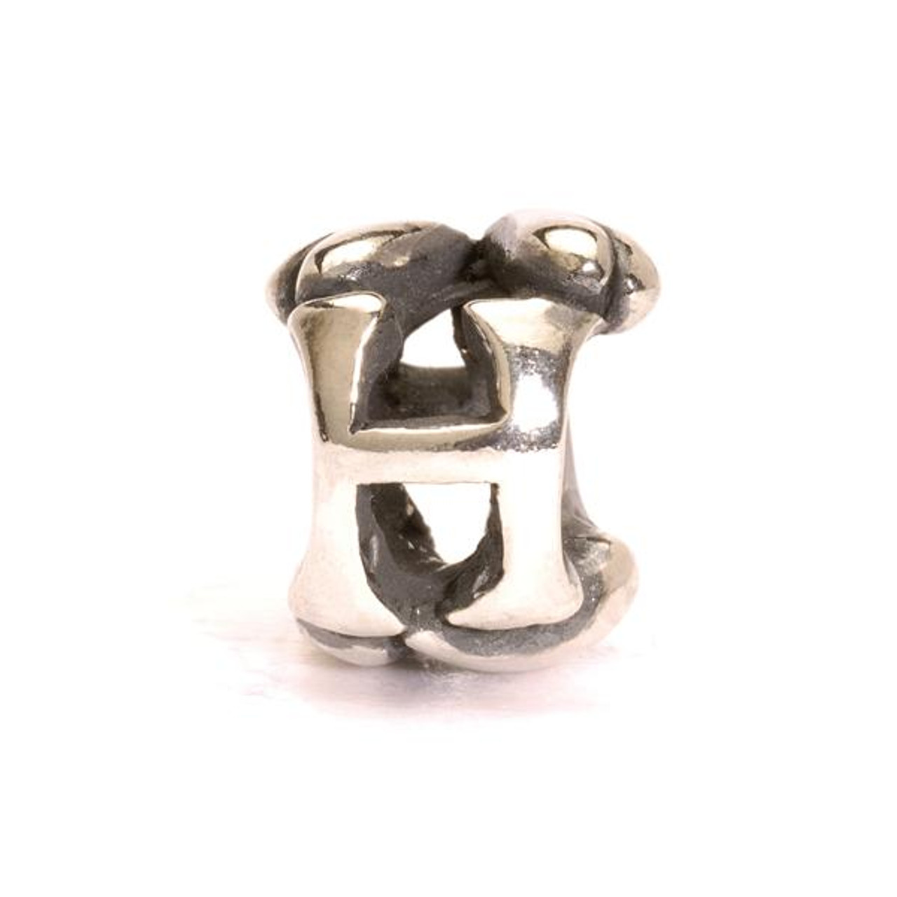 Buy Trollbeads Online, Silver Letter Beads