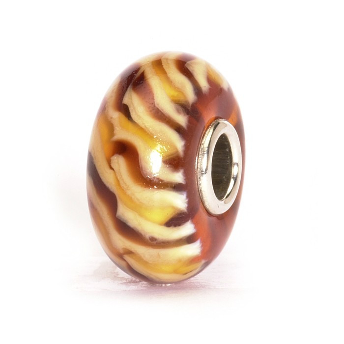 Trollbeads Clear Brown Braid | Retired Trollbeads