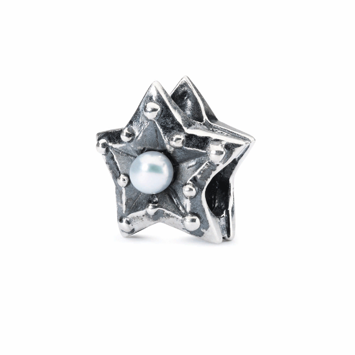 Cuenta Trollbeads New Wisdom - Plata Esterlina Con Ópalo Y Piedras - Para Brazaletes Y Collares