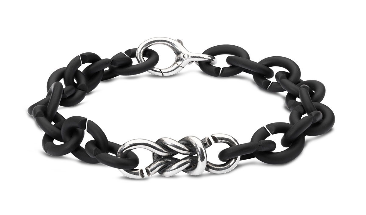 X Jewelry Black Bond Bracelet