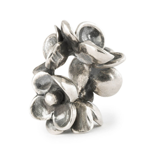 Trollbeads Petals of Gratitude Silver Charm
