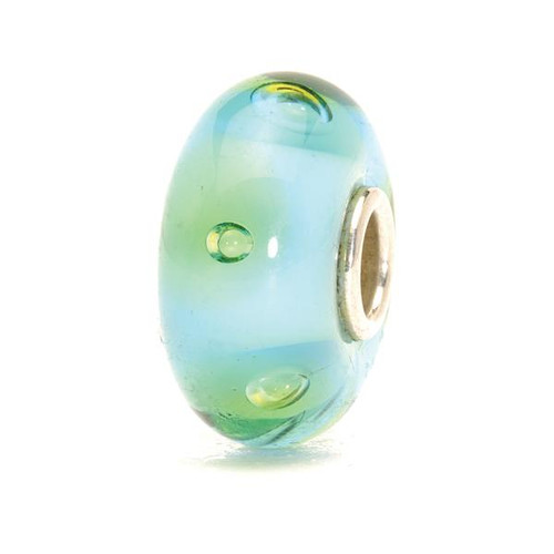 Trollbeads Glass Bead Turquoise Bubbles