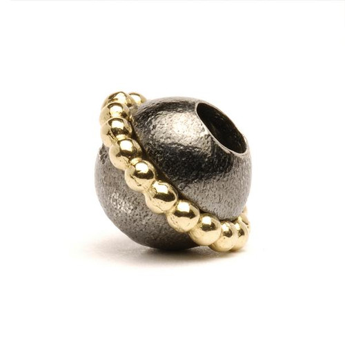 Trollbeads Silver and Gold Charm Planet