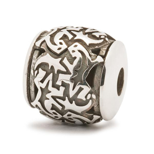 Trollbeads Silver Charm Gecko