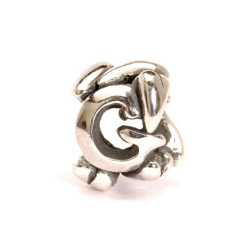 Letter Bead G, Silver
