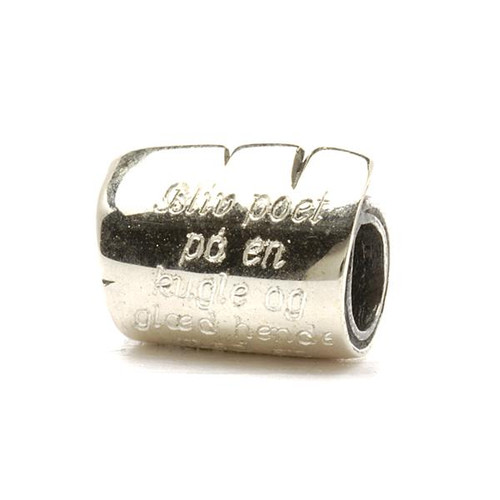 Trollbeads Silver Charm Scroll Small 11434