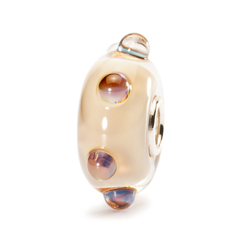 Trollbeads Glass Bead Beige Moonstone