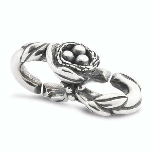 Trollbeads X Link Nesting, Silver double link