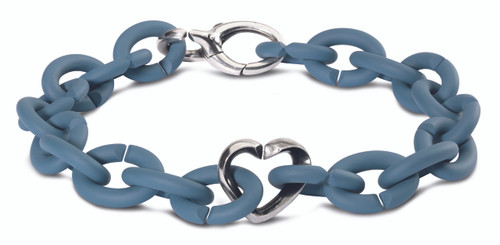 X Jewelry Silver Blue Bracelet