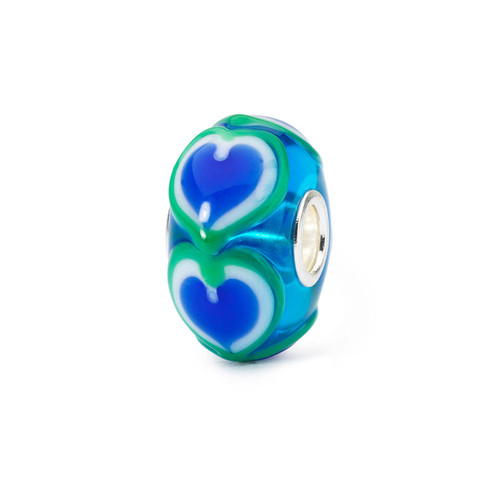 Trollbeads Blue Heart