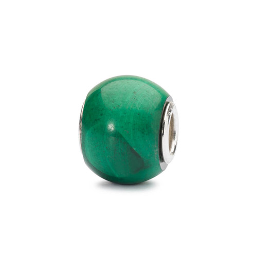 Trollbeads Round Malachite