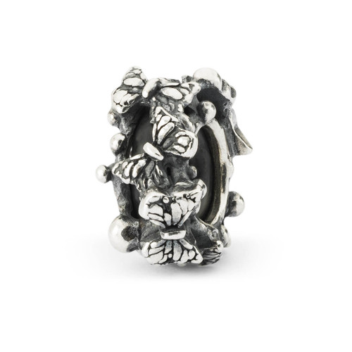 Trollbeads Silver Charm | Big Butterfly | TrollbeadsAkron.com
