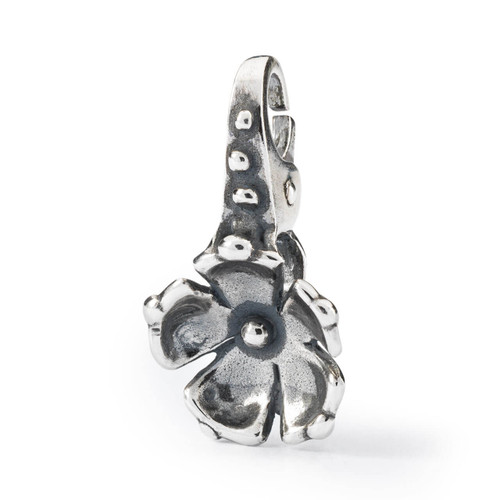 trollbeads 925 チャーム　3点付き　花　骸骨 trollbeads 925 チャーム 3点付き 花 骸骨
