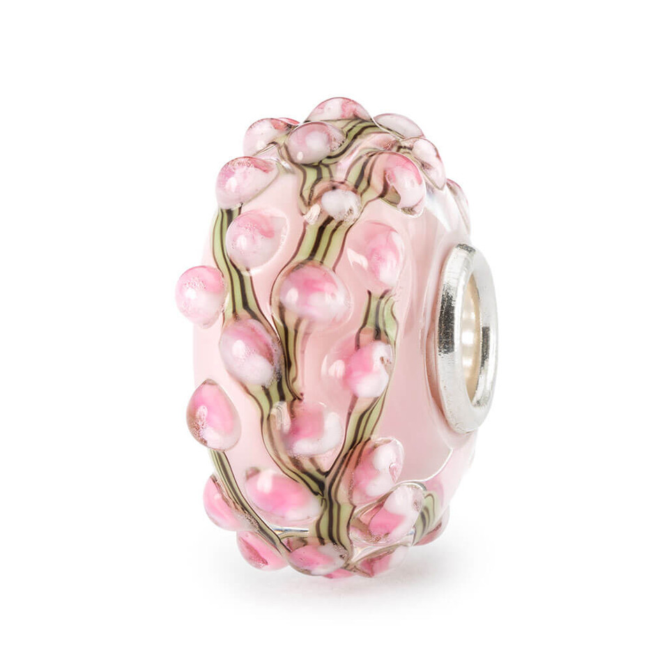 Trollbeads Perlina In Argento 925 Con Perla Rosa D'Acqua Dolce – Gioiello Originale Danese Fatto A Mano – Per Bracciali E Collane Personalizzabili - 2