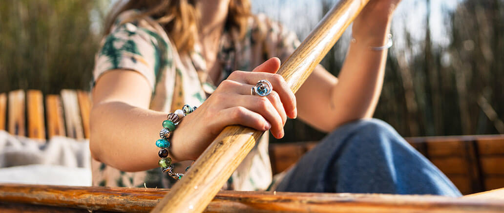Trollbeads Bracelet Canoe Pic
