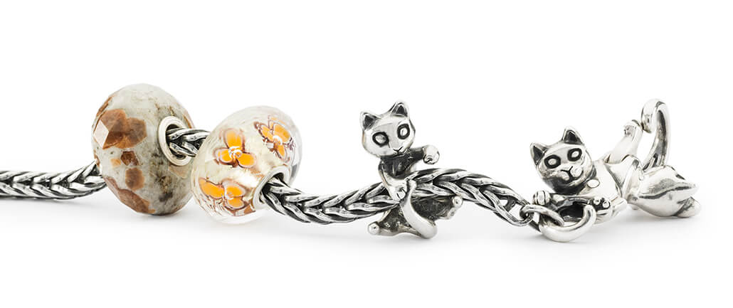 Trollbeads Bracelet with Cats